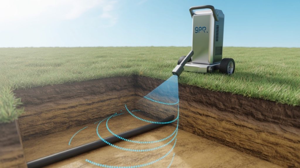 Ce reprezintă GPR (Ground Penetrating Radar) și cum funcționează_ (proces de functionare)